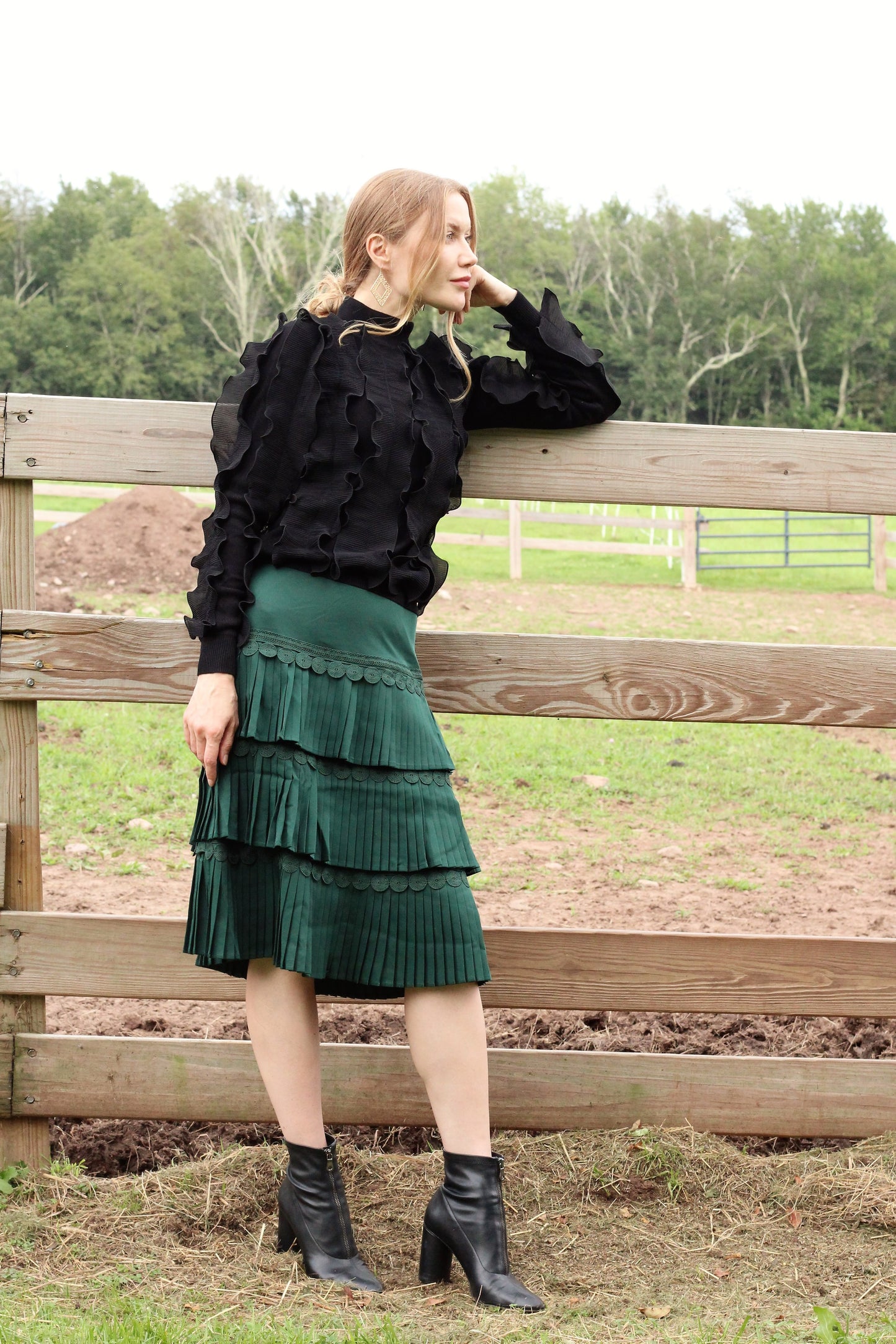 Arabella Skirt (Green)