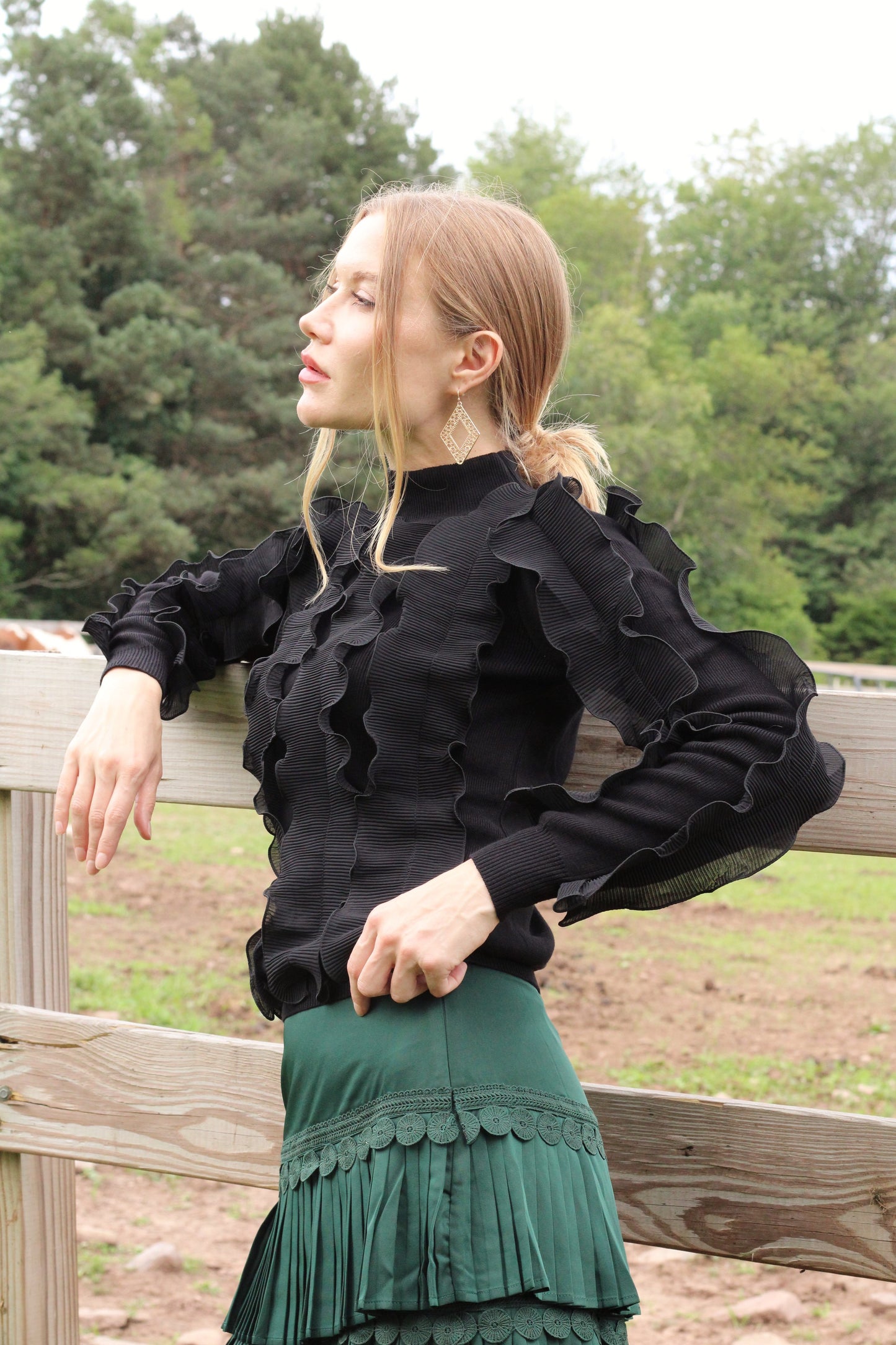 Josefina Top (Black)