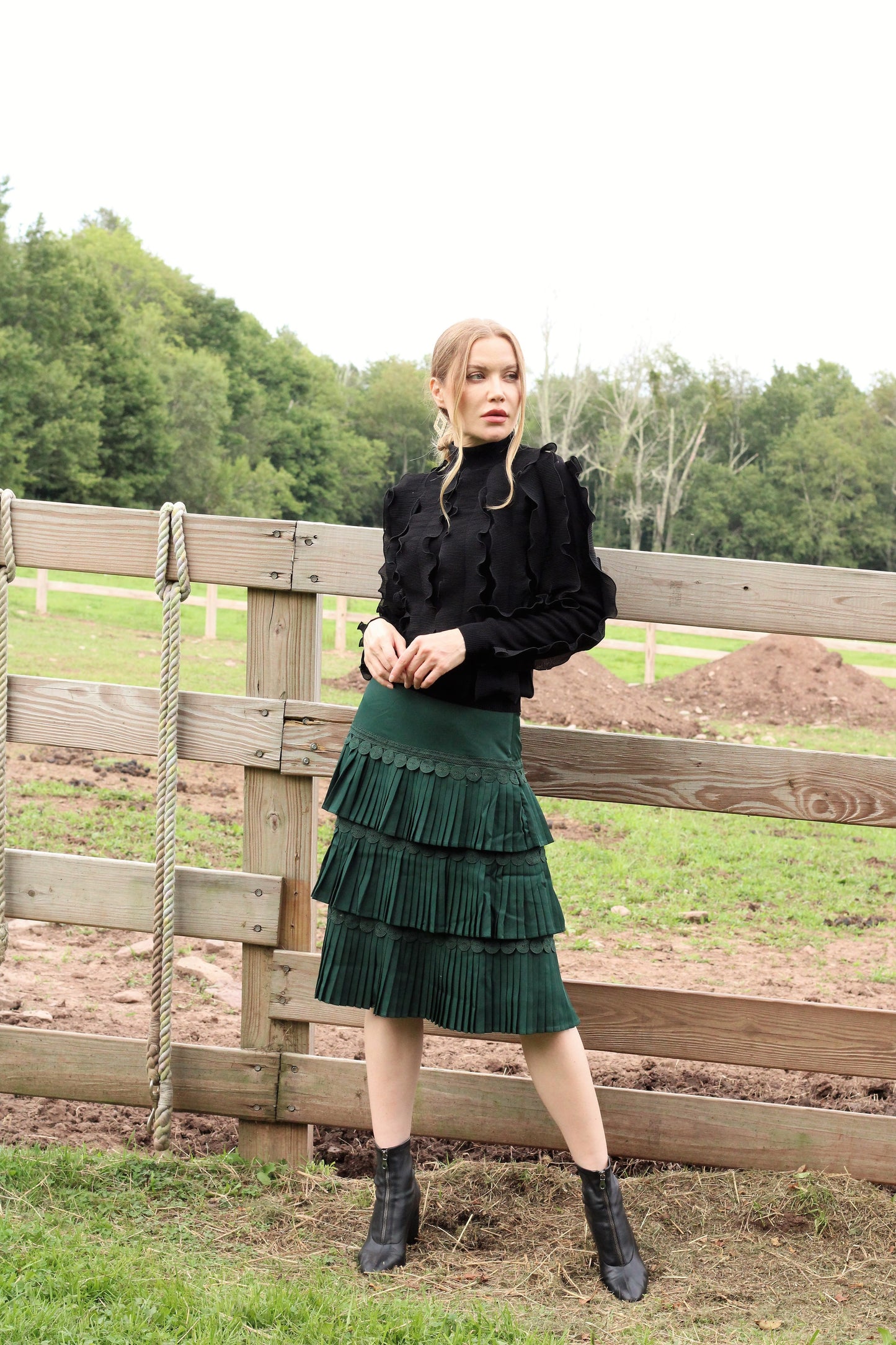 Arabella Skirt (Green)